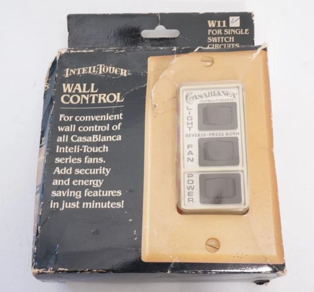CASABLANCA W11 INTELITOUCH Ceiling Fan Wall Control 190.00 PicClick