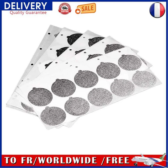 100pcs Aluminum Lids Seals for Filling Refillable Reusable Coffee Pods Films