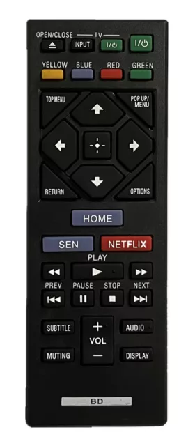 New Remote RMT-B126A for Sony Blu-ray DVD Player BDP-BX150 BDP-BX350 BDP-BX550