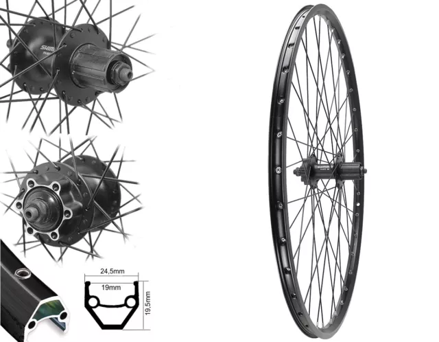 28/ 29 " Hinterrad Disc MTB Shimano 7,-8,-9,-10 f. 6 Loch Scheibenbremse Laufrad