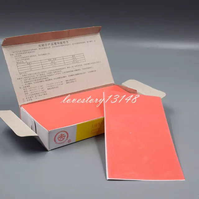 20 Sheets New Dental Lab Base Plate Red Utility Wax Dental Supply Sale 2018 HOT