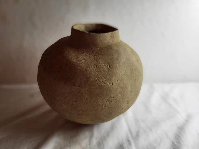 Nice Mississippian Ola Jar Ancient Native American Indian Pottery