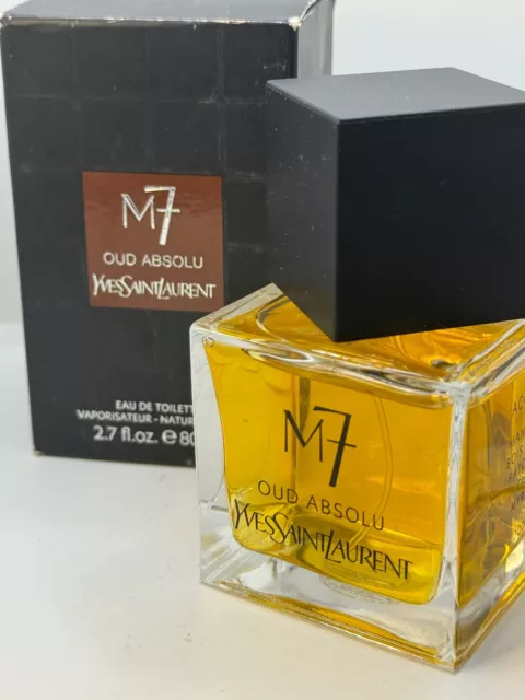 Vintage Yves Saint Laurent YSL M7 OUD ABSOLU edt fragrance 80ml boxed