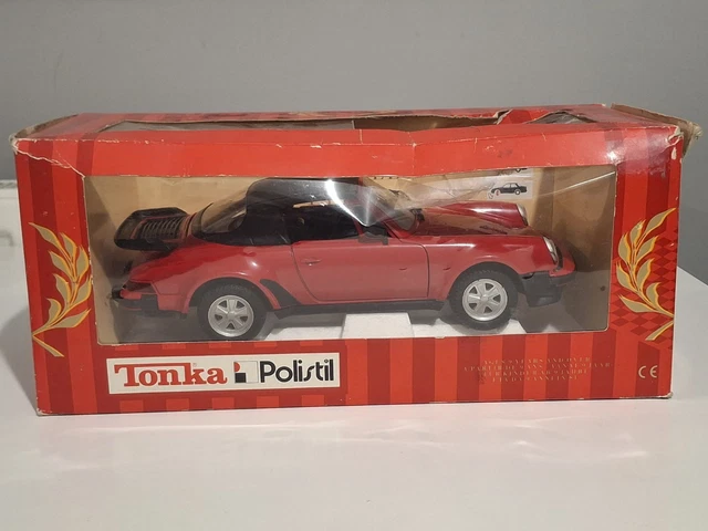 TONKA POLISTIL ANNI 80 Ferrari Gto Scala 1:16 Con Scatola Originale EUR