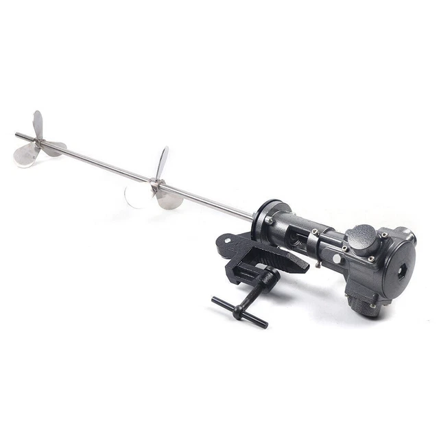 50 Gallons Mixer Tank Barrel Air Mix Stainless Steel Pneumatic Clip Bracket NEW