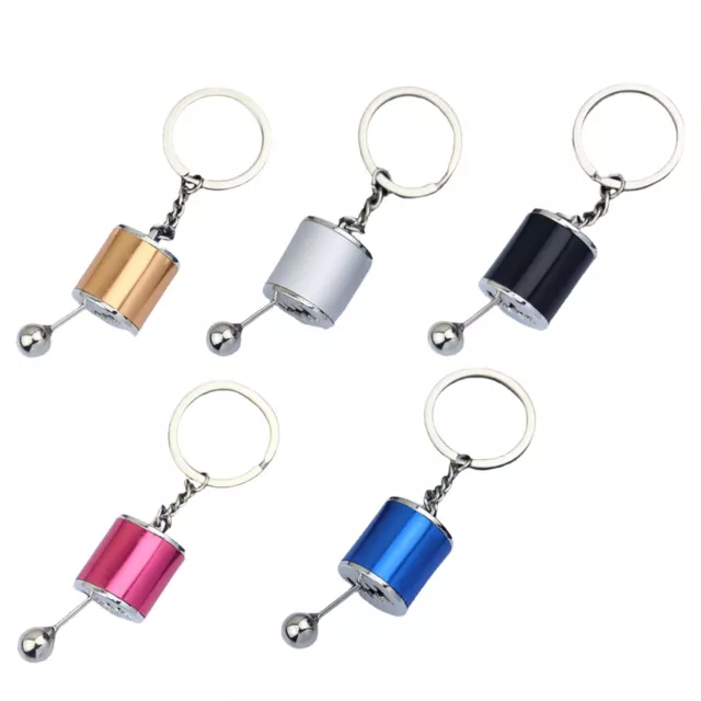 Gear Stick Keyring Car Shift Lever Fidget Toy 6-speed Gearbox Shifter Keychain