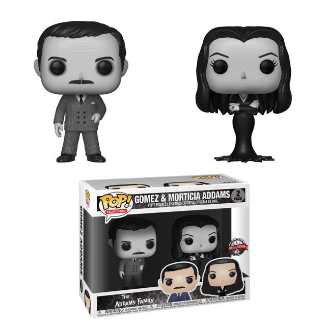 Funko Pop! Vinyl: The Addams Family - Morticia and Gomez Addams 2-Pack -...
