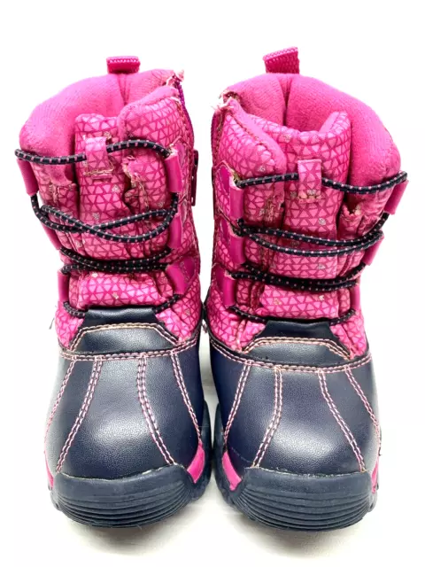 Osh Kosh B'gosh Pink Blue Snow Boots Girl's Size 5