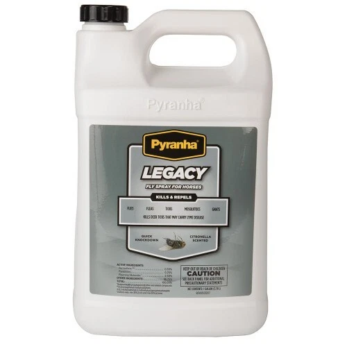 Pyranha Legacy Sweat-Resistant Horse Fly Spray | Gallon