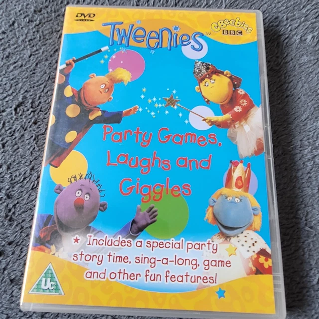 TWEENIES PARTY GAMES Laughs And Giggles Dvd Kids £8.99 PicClick UK