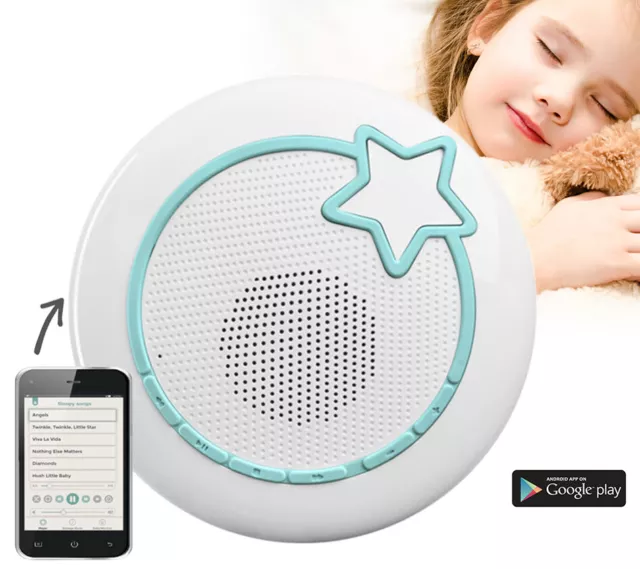 Babyphone Wifi avec smartphone Ecoute bebe Audio Lecteur Mp3 et Boite a musique