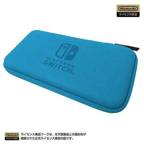 [Nintendo Licensed] Slim Hard Pouch for Switch Lite Blue