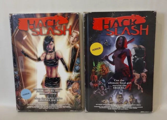 Hack/Slash Deluxe Edition Image Comics Hardcover Set Vol 1 & 2 New Sealed HC