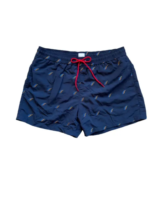 Paul Smith Fluro Flash Swim Shorts Navy Men’s Size M