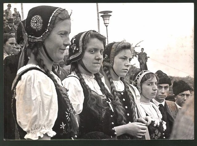 Fotografia Vista Theben, Grenzlandtreffen, Volksdeutsche Trachten Dal