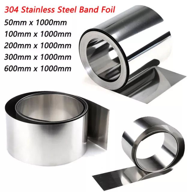 304 Stainless Steel Sheet Metal Sheet Flat Stock Thin Plate Thick  0.01mm-2.5mm
