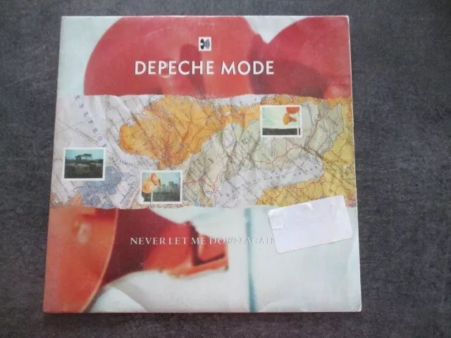 Vinyle 45T - Depeche Mode -Never Let Me Down Again -1987