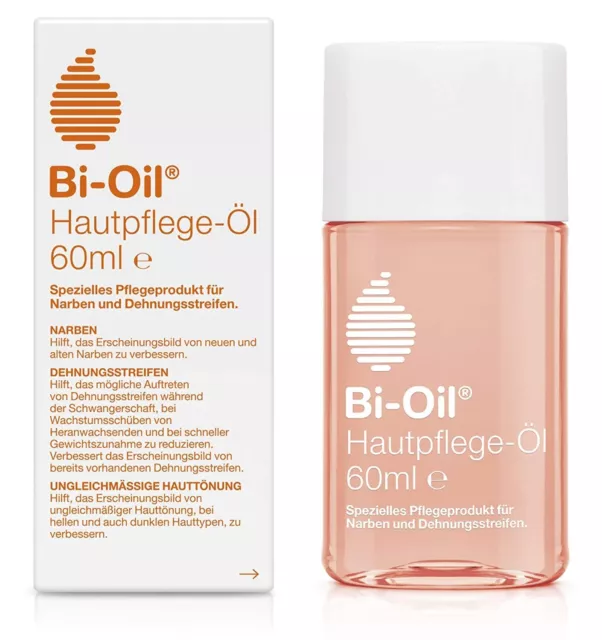 Bi-Oil Hautpflege-Öl Spezielles Pflegeprodukt Bei Dehnungsstreifen & Narben