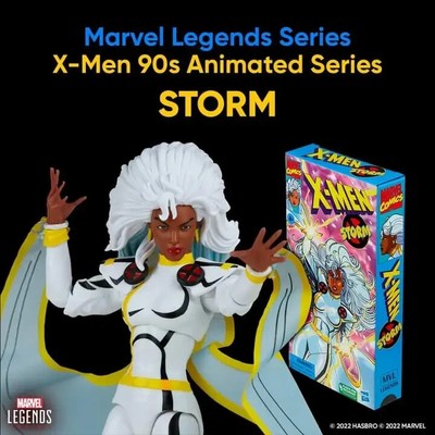 HASBRO MARVEL LEGENDS 90s X-Men Animated Series Storm VHS 6" Action ...