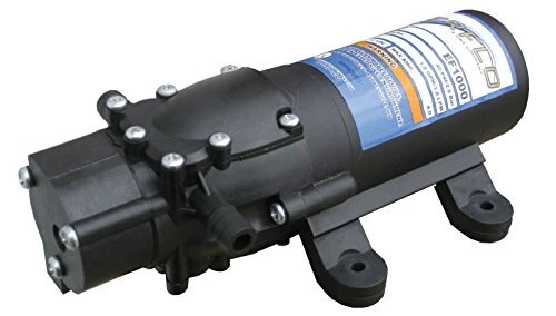 Everflo EF1000-BOX 12V Diaphragm Pump Hose Barb 1.0 GPM 3/8" Npt Port