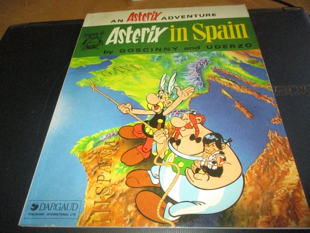 BD &ASTERIX IN SPAIN" DARGAUD / Edition Americaine - 1987 / couverture