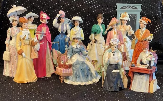 Avon Mrs. Albee Presidents Club Porcelain Figurines 1980 - 1996 (Choose)