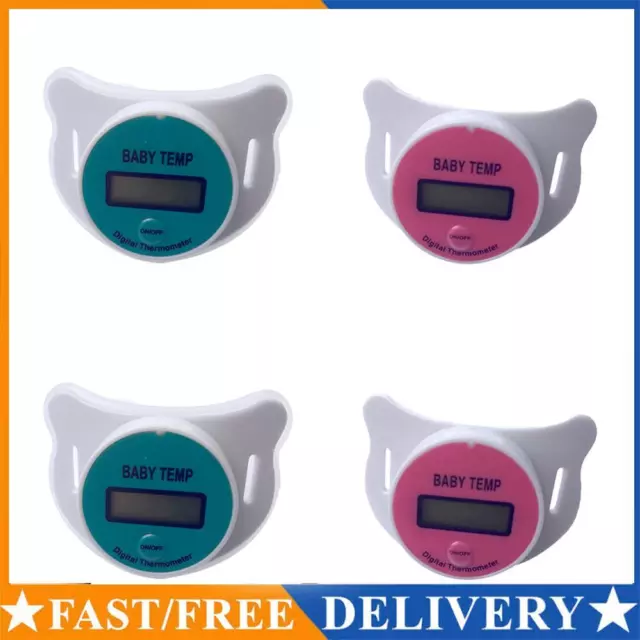 Digital Temp Measuring Pacifier Fever Alarm Automatic Shutdown with Memory