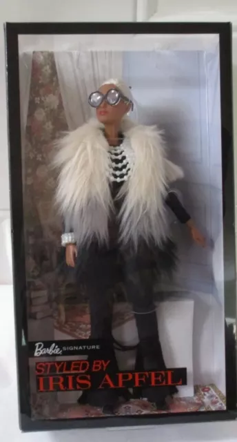 Mattel Iris Apfel Barbie Signature Doll 2018 New Nrfb Styled By Iris Apfel