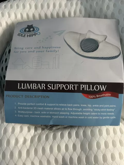 Idle Hippo Lumbar Support Pillow