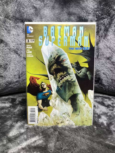 DC COMICS Batman Superman The New 52 #3 GREG PAK, JAE LEE, YILDIRAY CINAR