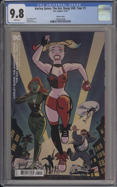 Harley Quinn: The Eat. Bang! Kill. Tour #1 - Cgc 9.8 - Michael Cho Variant
