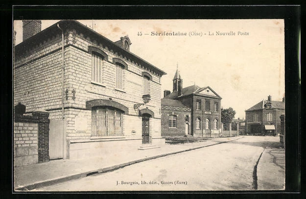 CPA Sérifontaine, la Nouvelle Poste