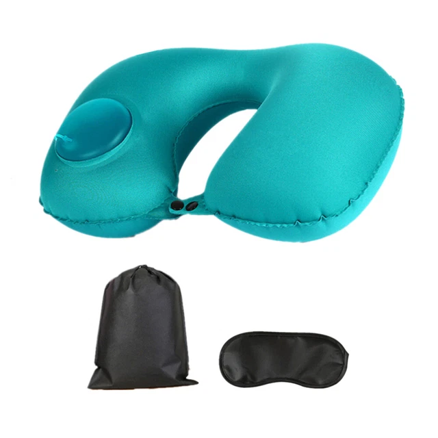 3 pz cuscini collo gonfiabili cuscino collo sleeping tipo push