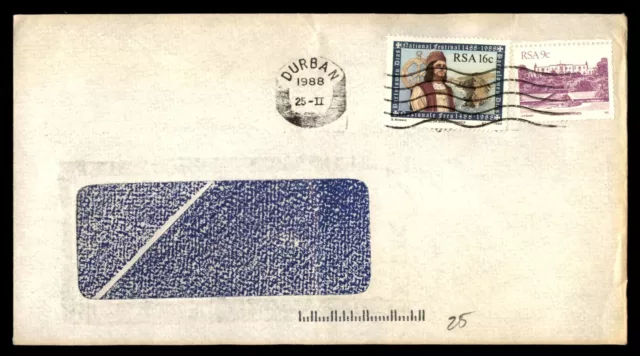 Mayfairstamps South Africa 1988 Durban Cover aaj_60413