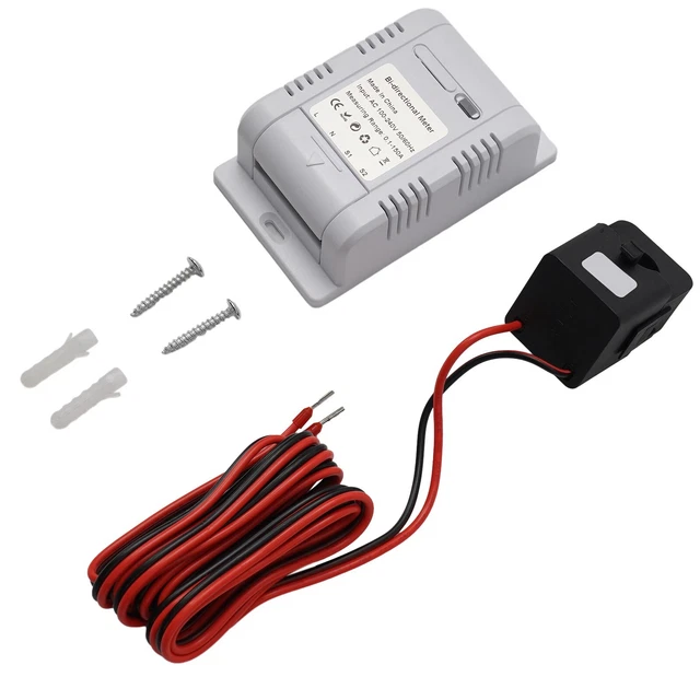 SmartDHOME Misuratore Energia Wi-Fi | Monitor Consumi Casa E Fotovoltaico | App Smart Life | Allarmi - Foto 8