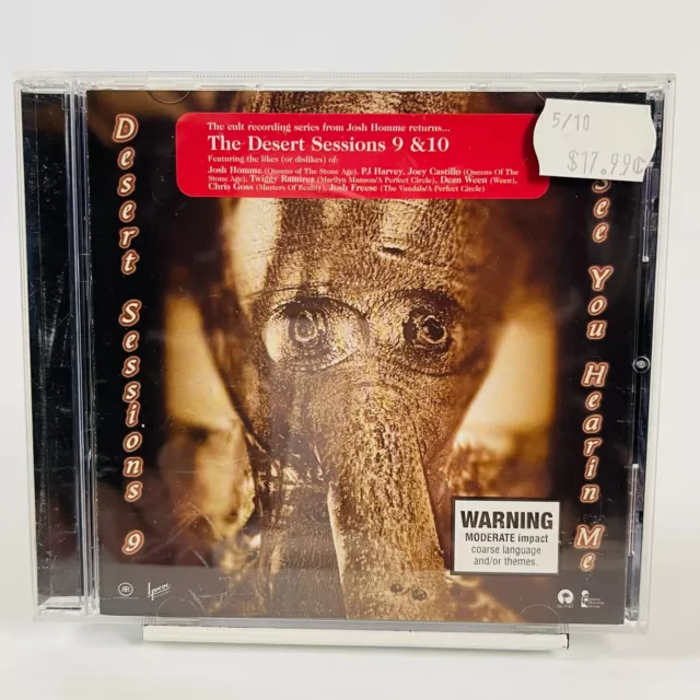 DESERT SESSIONS 9 & 10 (2003) CD, Stoner Rock. Feat.Joshua Homme