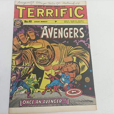 Terrific Comic #40 Jan. 13th 1968 [G] Marvel | Once an Avenger | When Attuma ...