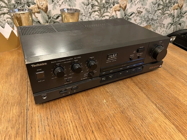 Ampli Hi-fi Vintage Technics SU-V40 Class AA (4 Canaux) - Bon état De Fonctionnement