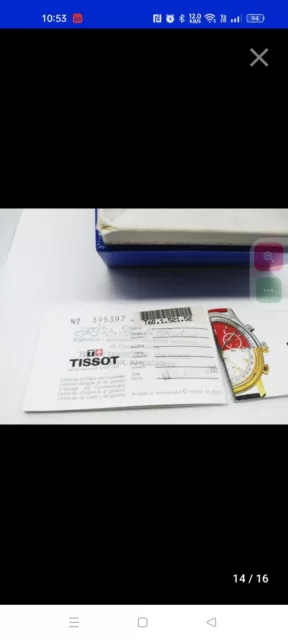 montre Tissot t-trend l860-960k