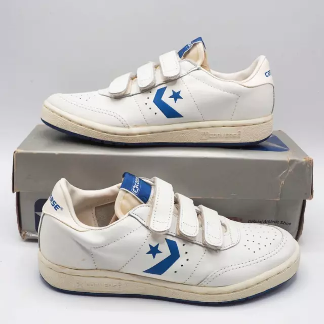 Vintage Converse Gateway Bue Sneakers Uno Stella Ragazzi 4.5 NOS Deadstock