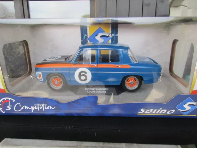 SOL1803607-Voiture Coupé Of 1967 - Renault 8 1300 Gordini-1/18-SOLIDO
