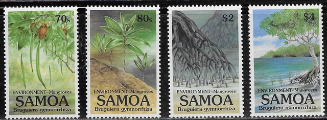 Samoa Scott #'s 952 - 955 MNH