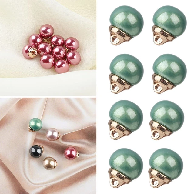 Bouton de perle Boutons en strass Couture de vêtements Décorations de vêtements