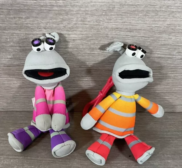 Jim Henson's The Hoobs McDonald's Happy Meal Toys 2003 Soft Toy Plush Characters