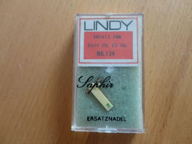 Ersatznadel  Lindy für  Elac SNM 106 / PE 186  (Neu orig. verpackt)