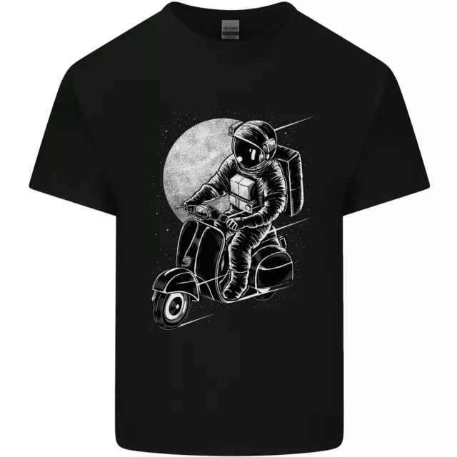 Astro Scooter Spaceman Biker Motorcyle MOD Kids T-Shirt Childrens