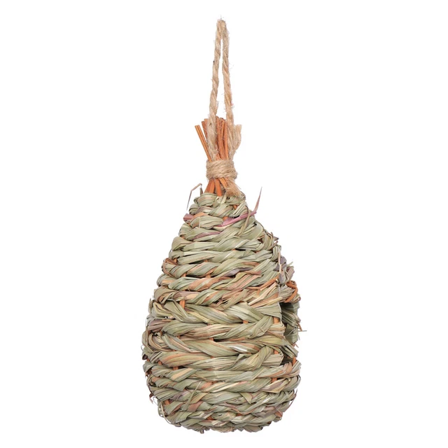 Letto In Erba Per Conigli - Casa/Nido In Paglia Naturale Per Piccoli Animali - Foto 3