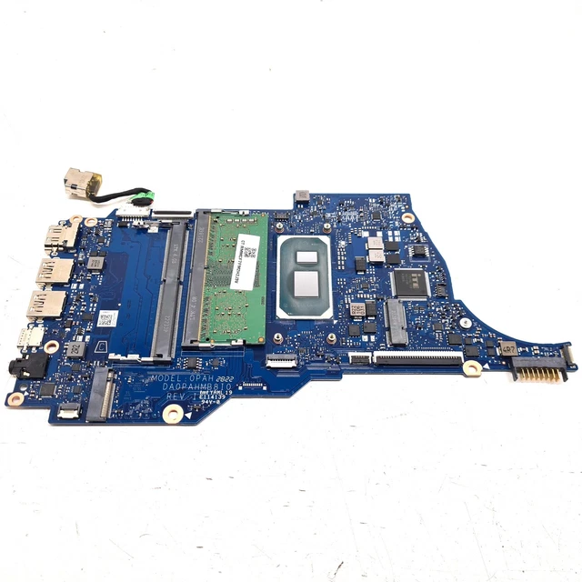 HP 14S-DQ2507SA LAPTOP Motherboard DA0PAHMB8I0 Rev:I 4GB RAM SRKQY i3 ...