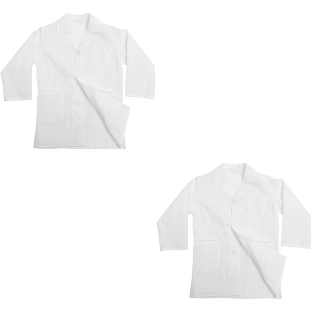 2x Practical Premium Multi-use Kids Scientist Costume Toddler Costume for Party
