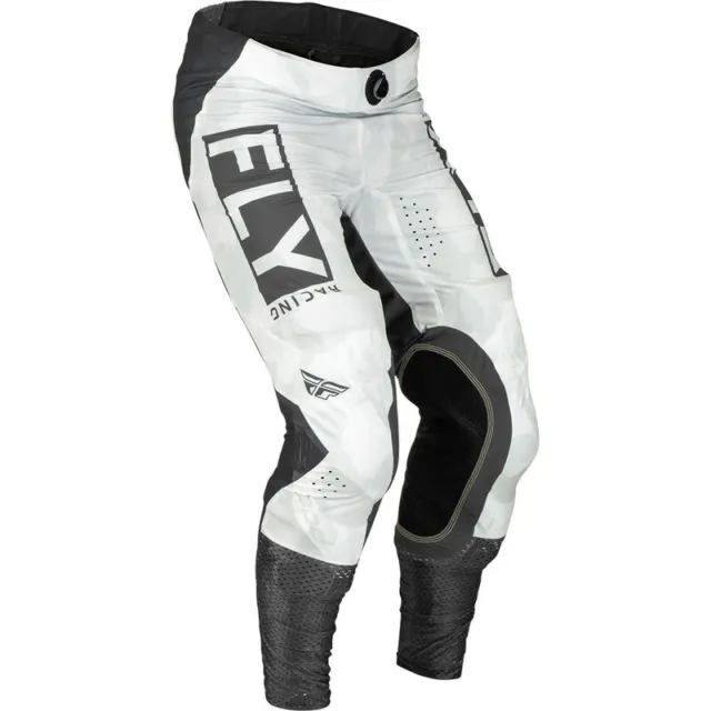 NEW Fly Racing Lite LE Stealth White/Grey Motocross Dirt Bike Pants